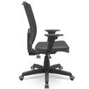 Ver imagem 3 de Cadeira Brizza Back System Braços Reguláveis Couro Sintético Cor:preto