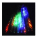 Ver imagem 4 de Cascata Chuva de Gelo 8 Tubos SnowFall 144 LEDs Natal Pisca Pisca Colorido (JA-81111)