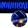 Cascata Pisca Pisca 160 Leds de Natal Enfeite 3,5m Natalino Azul 127v (81114) - 1