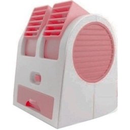 Ventilador Pc Notebook Computador Usb Pilha Portátil Recipiente Água Pequeno Rosa (Hb-168) - 3