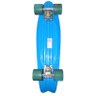 Skate Mini Longboard Retro Abec 7 Truck de Ferro Azul (Skt-12) - 3