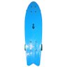 Skate Mini Longboard Retro Abec 7 Truck de Ferro Azul (Skt-12) - 2
