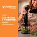 Ver imagem 2 de Mixer com Processador Cadence Mixture Max MIX375 Preto 2 Velocidades 110V