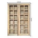 Ver imagem 4 de Porta Balcão de Abrir / Abrir de Madeira Itaúba Reto Bat.10 Cm- 2.15 (a) X 1.00 (l)