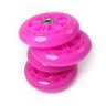 Kit Roda de Patins Silicone 4 Unid Patinete Rodinhas Rosa Abec 7 (RA-C) - 3