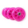 Kit Roda de Patins Silicone 4 Unid Patinete Rodinhas Rosa Abec 7 (RA-C) - 1