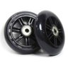 Kit Roda De Patinete 8 Unid Patins Rodinhas Silicone Preto (RA-C) - 2