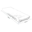 Ver imagem 5 de Sofa Cama Solteiro Futon Dobrável Preto Acquablock