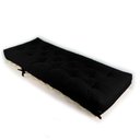 Ver imagem 3 de Sofa Cama Solteiro Futon Dobrável Preto Acquablock
