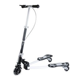 Patinete Tres Rodas Dobravel Ate 100kg Modelo V Regulavel Preto (DMR4888) - 4