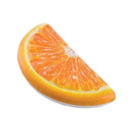 Bóia Colchão inflável Bronzeador para Piscina Laranja Fatia Intex - 4