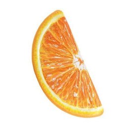 Bóia Colchão inflável Bronzeador para Piscina Laranja Fatia Intex - 2
