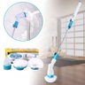 Escova de Limpeza Recarregavel Spin Scrubber 3-1 Vassoura Eletrica Turbo Bivolt (888661) - 1