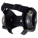 Ver imagem 4 de Patins Adaptado Para Tenis Esporte Com Rodas De Led Preto (SKT-11)