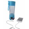 Mini Liquidificador Bateria Recarregavel Portátil Eletronico Azul - 3