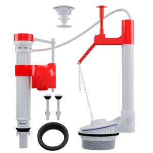 Kit Reparo Completo Caixa Acoplada Acionamento Superior Descarga Banheiro Vaso Sanitario Drenagem As