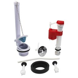 Kit Reparo Completo Caixa Acoplada Acionamento Superior Descarga Banheiro Vaso Sanitario Drenagem As - 2