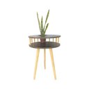 Ver imagem 1 de Mesinha de Canto com Suporte para Plantas