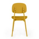 Ver imagem 6 de Kit 4 Cadeiras Itália para Sala/cozinha em Polipropileno - Amarelo