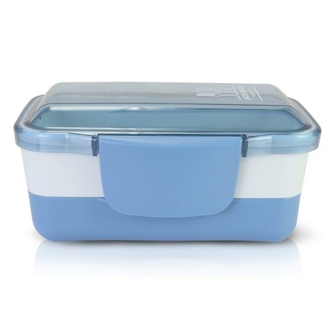Pote Marmita de 2 Andares 950ml Jacki Design - Joy Azul