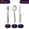 Faqueiro de Talheres Victoria 36 Peças Aço Inox Gourmet Mix - 2