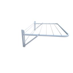 Varal De Parede Dobrável Em Aço Carbono 69 Cm - 6