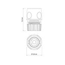 Ver imagem 6 de Kit 8 Engate Rapido Tramontina Plastico Mangueiras 1-2"