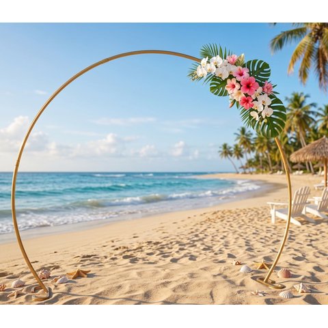 Arco Portal Castacristal para Decoração Natural de Lojas e Jardim