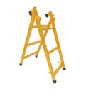 Ver imagem 1 de Mini Escada Extensiva 3x5 Degraus 1,65m Aço 120kg - Color Edition