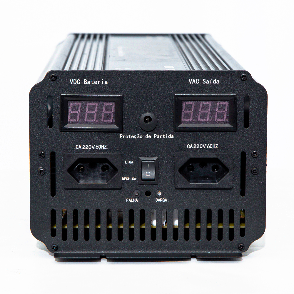 Inversor de Tensão IFP4000 - 24v/220v - 2000W Nominal 4000W Pico - 4