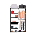 Ver imagem 1 de Closet Aramado - Linear Clr 252 com Gaveta - 1,30m - Preto