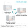 Quarto Bebê Completo Com Berço 3 em 1 Guarda Roupa e Cômoda Peroba MDF Branco - 3