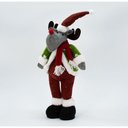 Ver imagem 1 de Boneco Enfeite Decorativo de Natal Rena Alce Natalino 53 Cm