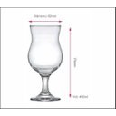 Ver imagem 3 de Taças de Vidro Panamá 380ml Coquetel Caipirinha Long Drink 6