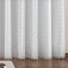 Cortina Voil Bordado Com Forro Milão 4,00x2,50 Ilhós Cromado - Branco - 2