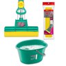 Kit Mop Sekito com Refil Extra e Balde 10l - 1