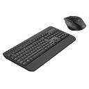 Ver imagem 3 de Kit Teclado e Mouse sem Fio Cs1200 Multimídia Conexão Bt+usb 3200dpi Ajustável com Cliques Multi - T