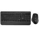 Ver imagem 1 de Kit Teclado e Mouse sem Fio Cs1200 Multimídia Conexão Bt+usb 3200dpi Ajustável com Cliques Multi - T