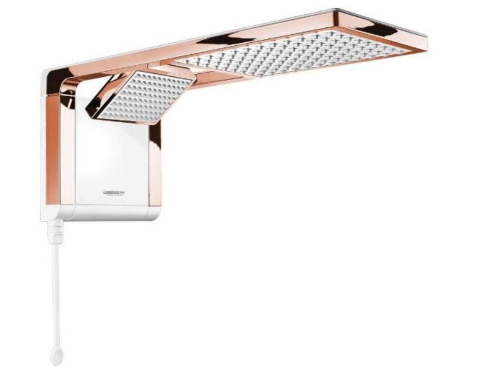 Ducha Acqua Duo Branco/rose 6800w - 4