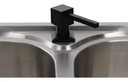 Ver imagem 2 de Dispenser Detergente Preto Quadrado Inox Embutir Demima Deimima de Embutir