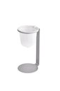 Ver imagem 1 de Mini Coador de Café Individual Prata Pressca. Suporte em Aço Resistente. Refil de Algodão. 15cm de a