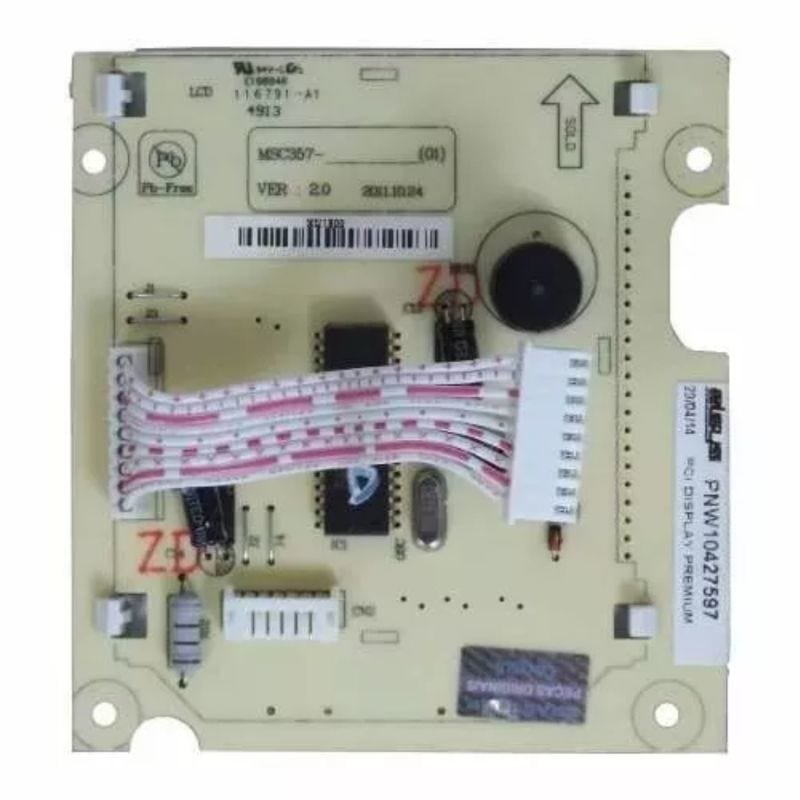 Placa Display Do Micro-ondas Brastemp W10427597 Bmk45Ae - 1