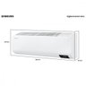Ar Condicionado Split Digital Inverter Ultra Samsung 12000 Btus Frio Ar12cvhzawk Branco 220V - 8