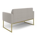 Ver imagem 7 de Sofá 2 Lugares Namoradeira Industrial Dourado Marisa Bouclê D03 - D’Rossi
