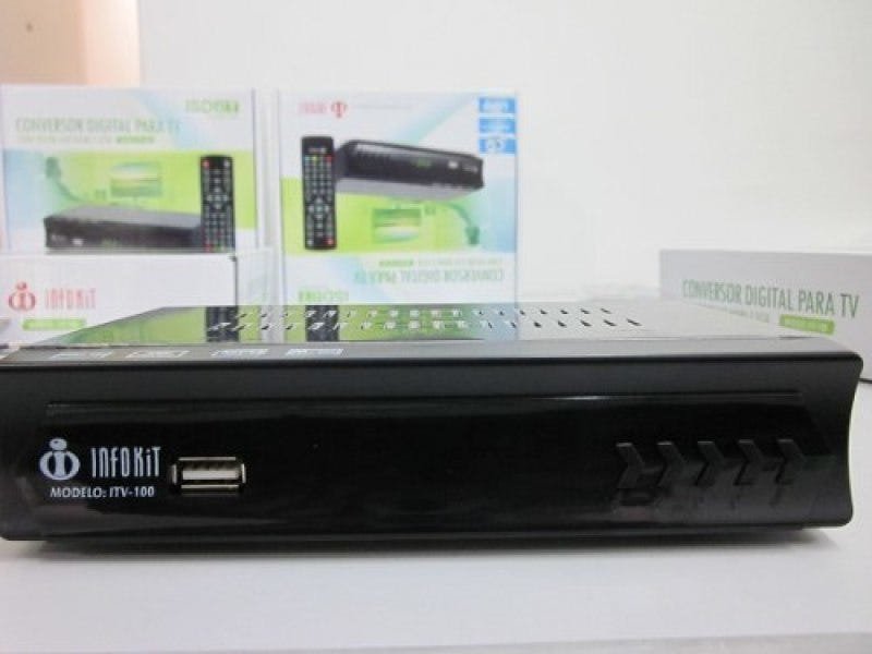 Conversor Digital para TV com Visor LED HDMI e USB - Isdb-T - 1