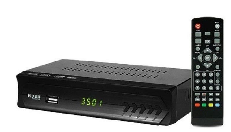 Conversor Digital para TV com Visor LED HDMI e USB - Isdb-T - 2