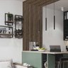 Kit 20 Unidades Painel Ripado de Madeira Pvc Teca Envelhecida Prime para Decoração Moderna 2,9mx16cm - 6