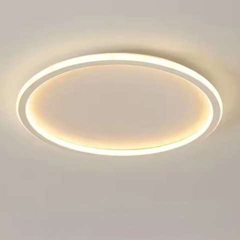 Plafon Halo Orb Redondo Branco 40cm Led 25w 3 em 1 Bivolt