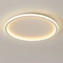 Ver imagem 1 de Plafon Halo Orb Redondo Branco 40cm Led 25w 3 em 1 Bivolt