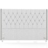 Cabeceira Cama Box Casal 140cm Estofada Frizza P05 Linho Cinza Claro - Lyam Decor - 3